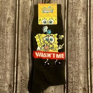 SpongeBob Square Pants Socks Crew